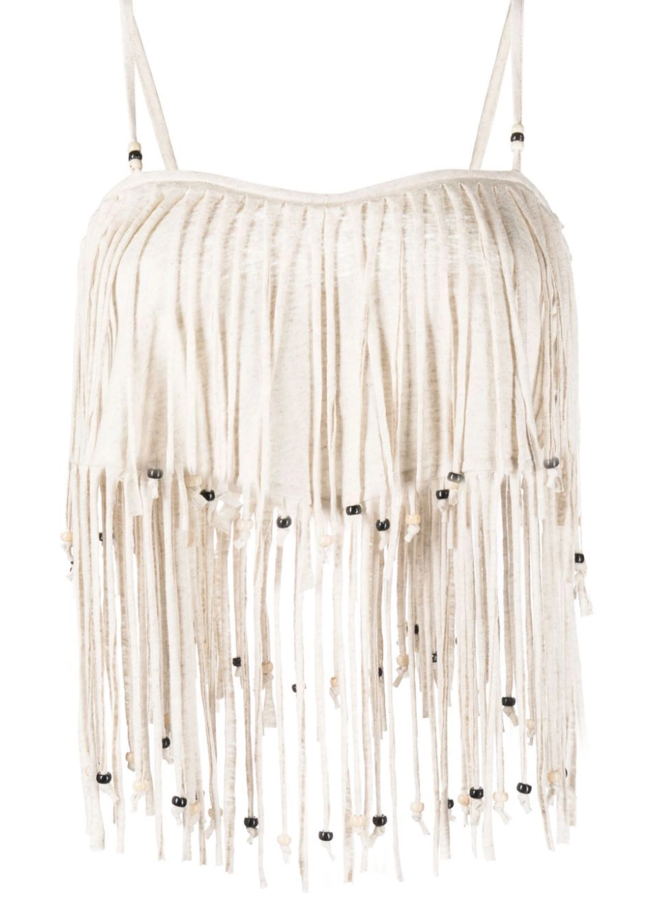 Cheap top bead-detail Women fringed Monsoon Alanui crop 0815